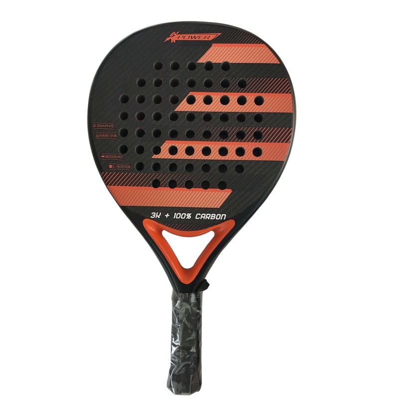 Diamond/Teardrop/Round Shape Padel Racket Customized Design