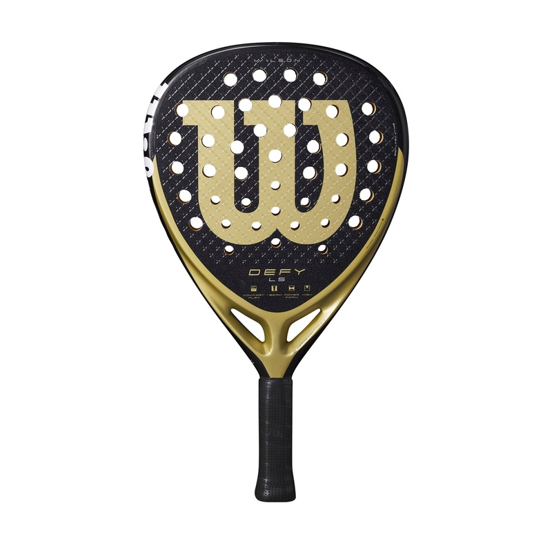 Defy LS V1 Padel Racket|4-1/4″|Black/Gold