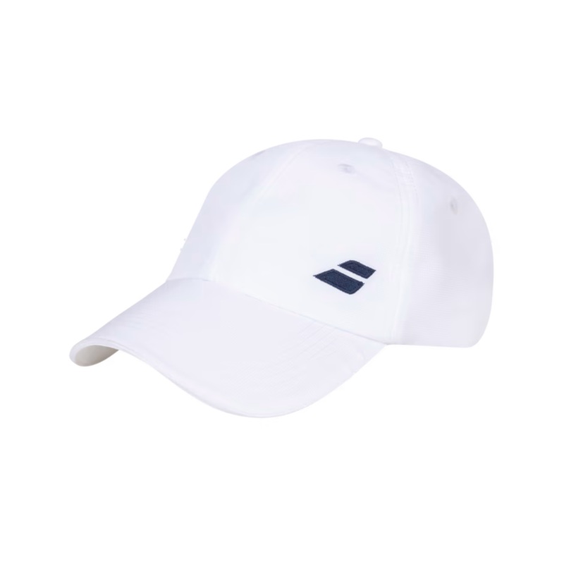 Babolat Basic Logo Cap|White|Black|Estate Blue|Blue Aster