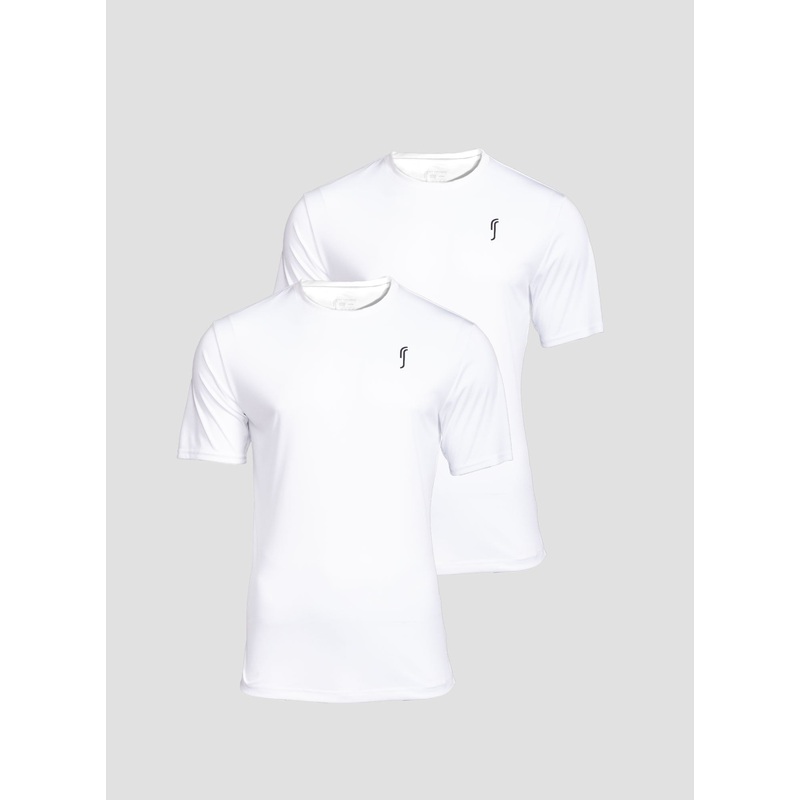 Men’s Performance Tee – 2-Pack | White