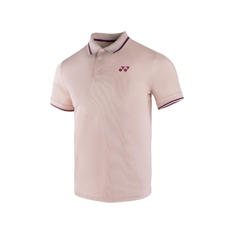 Yonex Men’s Polo T-Shirt (Rose Smoke)