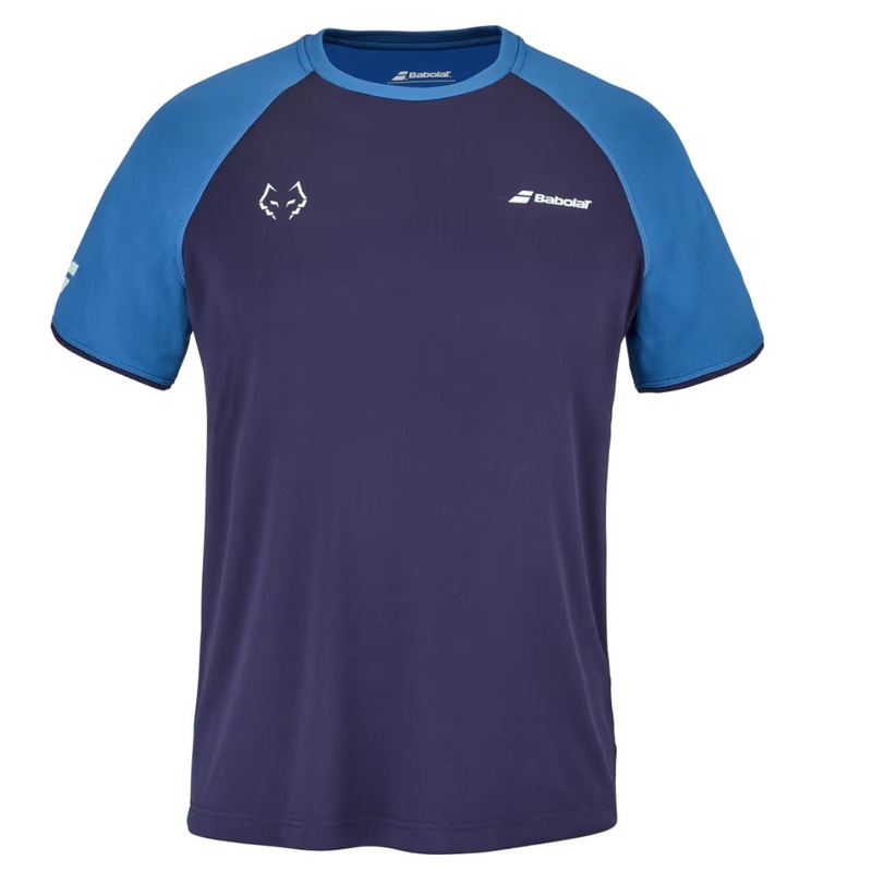 Babolat Crew Neck Tee Juan Lebron (Baritone Blue)