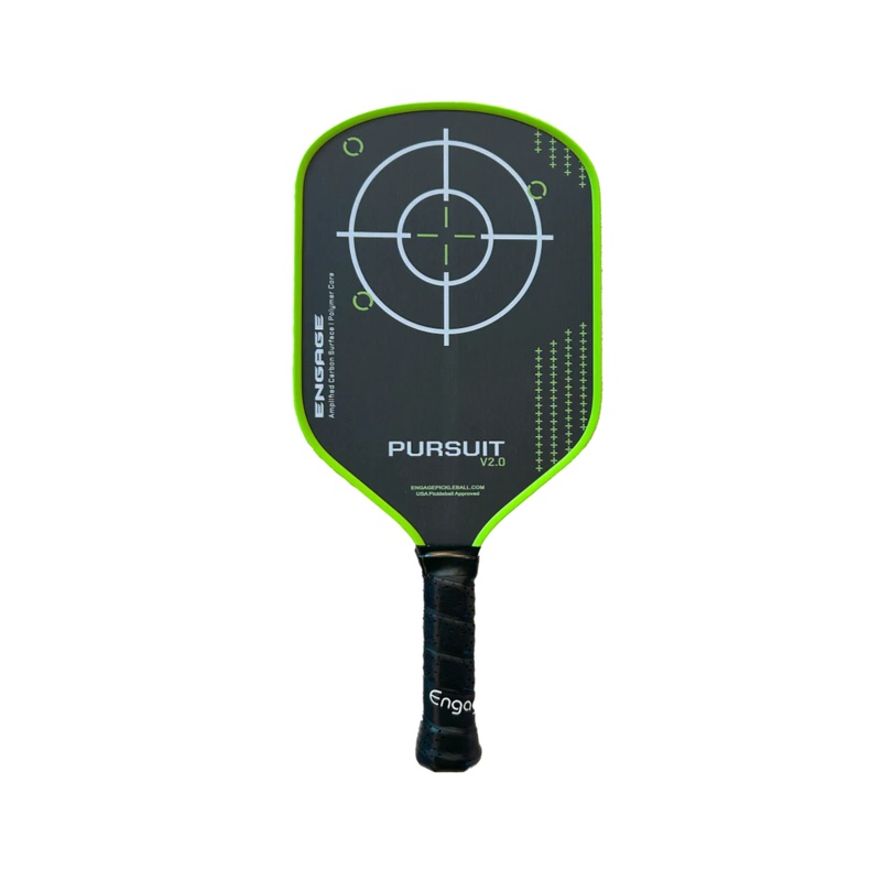 Engage Pursuit V2 Pickleball Paddle (Lime Flash, Pink Blaze)