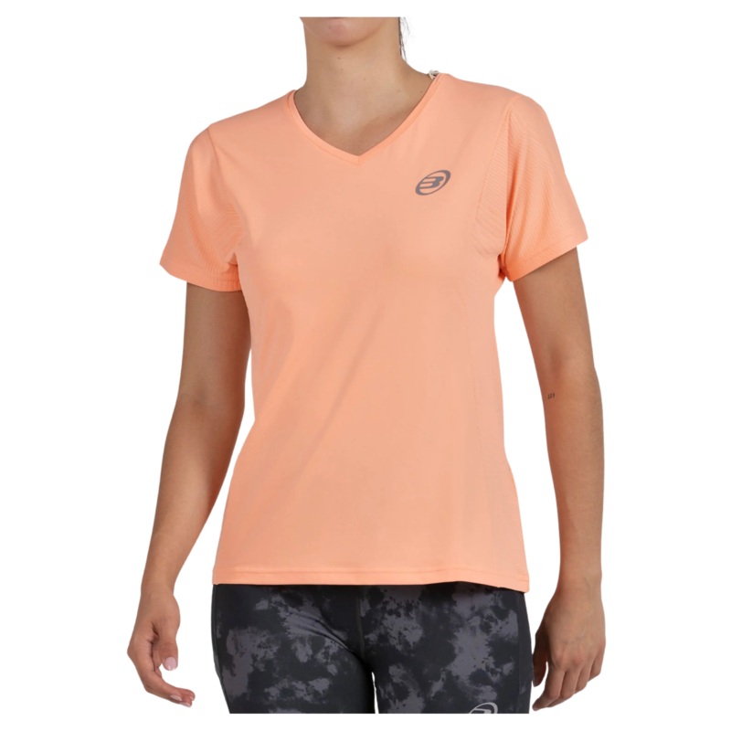 T-Shirt de padel Bullpadel Eches Abricot
