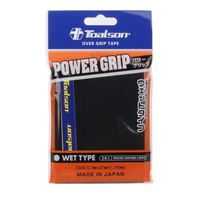 Toalson Power Grip 3-pak (Sort)