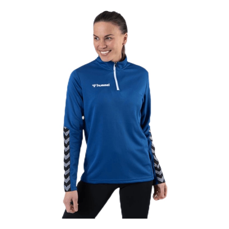Authentic Half Zip Sweatshirt Blue