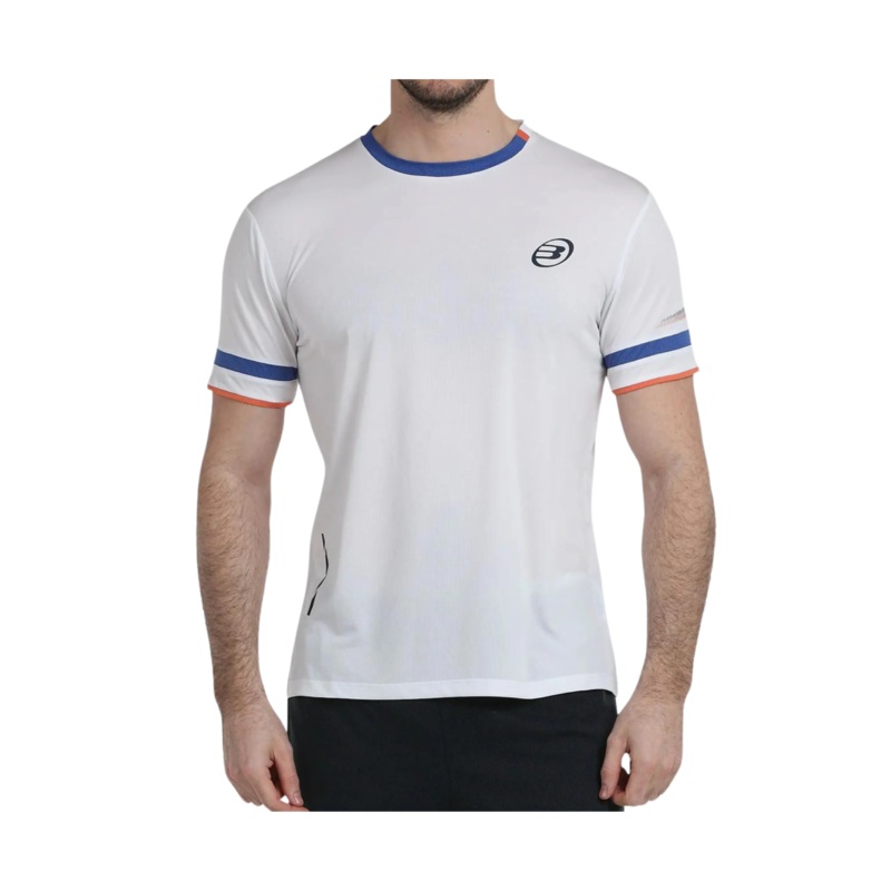 Bullpadel – T-shirt de padel Limar Blanc