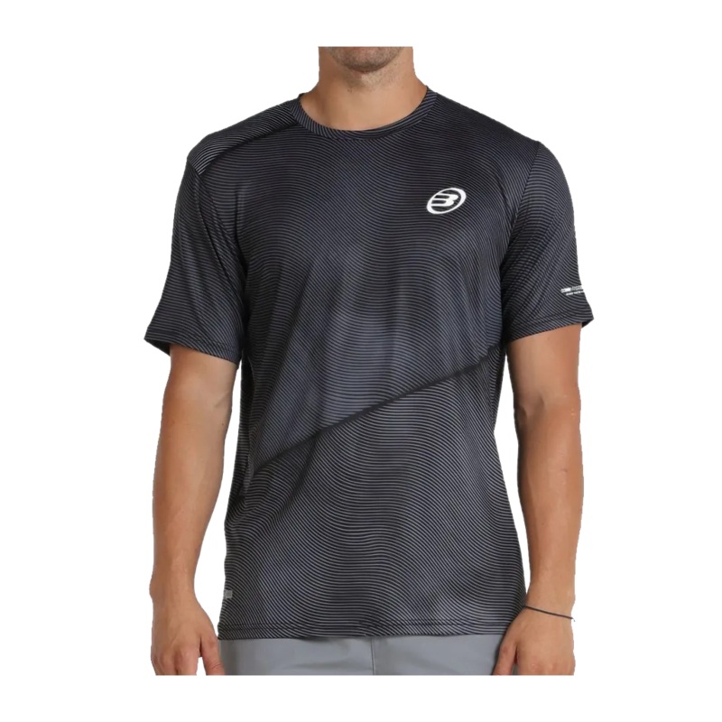 Bullpadel – T-shirt de padel Misar Noir