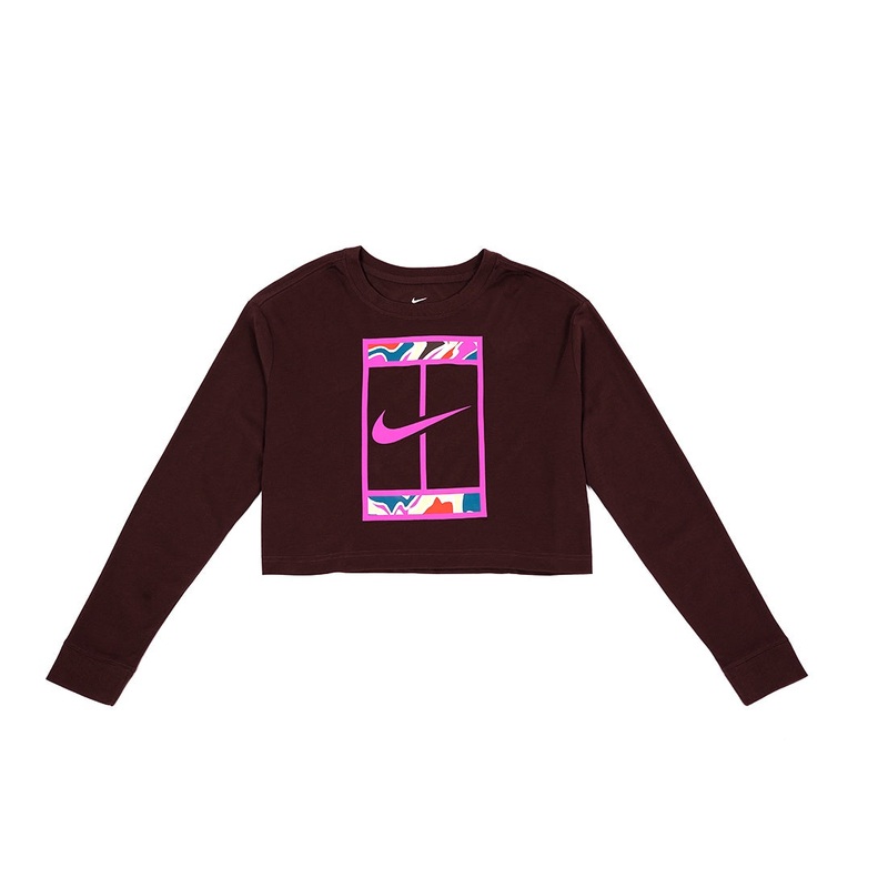 W NKCT DF TEE LS SLAM CROP EARTH