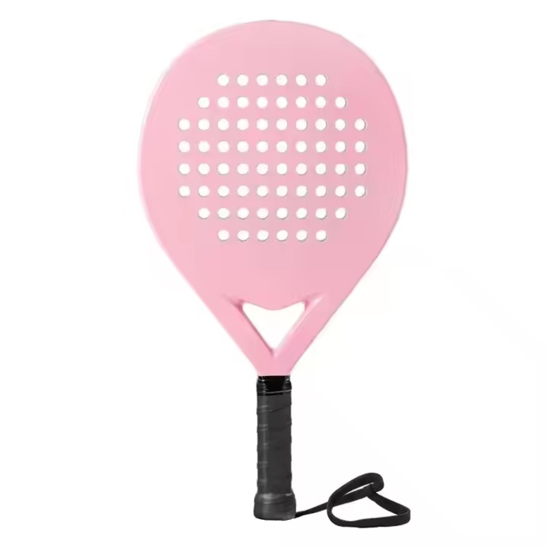 Premium Carbon Fiber Teardrop Paddle Racquet for Padel Tennis
