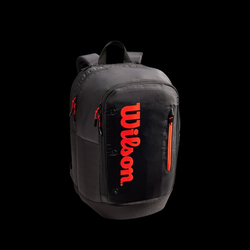 TOUR TENNIS BACKPACK|One Size|Black/Red