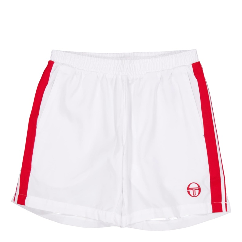 Young Line Pro Shorts White/red