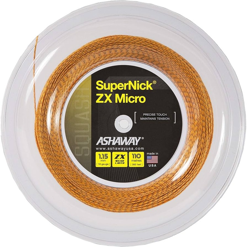 Ashaway SuperNick ZX Micro 1.15mm – Orange/Blue (+$25.00)