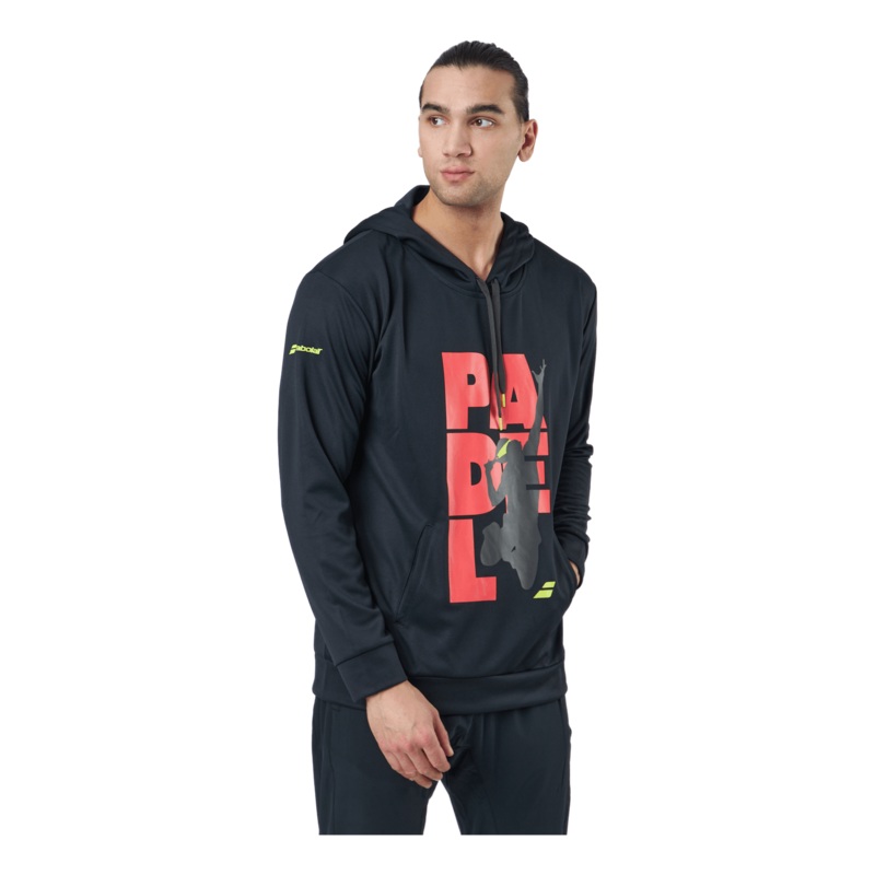 Sweat Padel Hood Black|S|M|L|XL