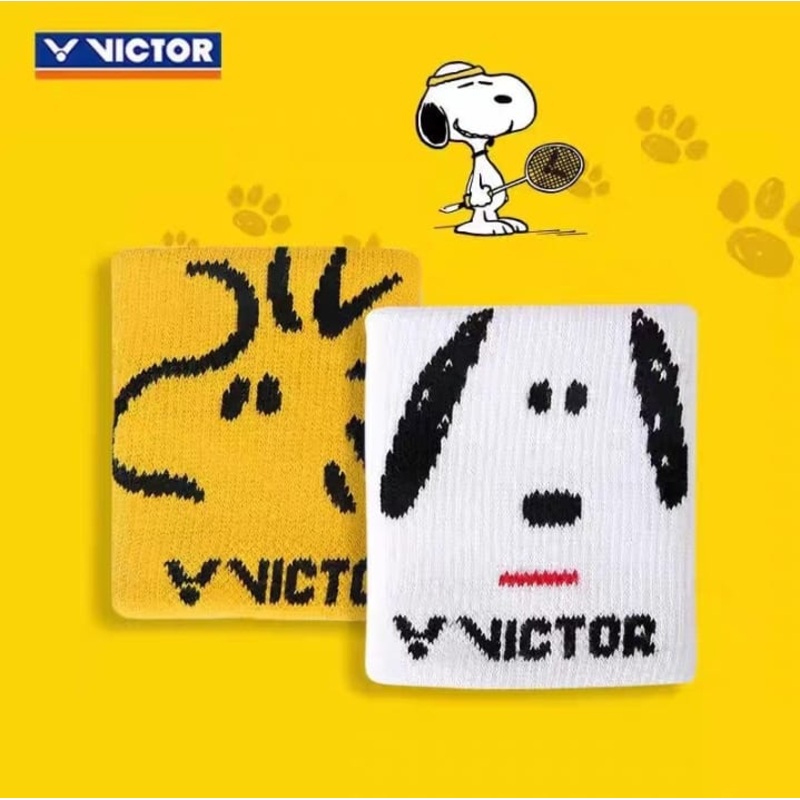 Victor X Peanuts Snoopy Wristband Limited Edition (a pair)