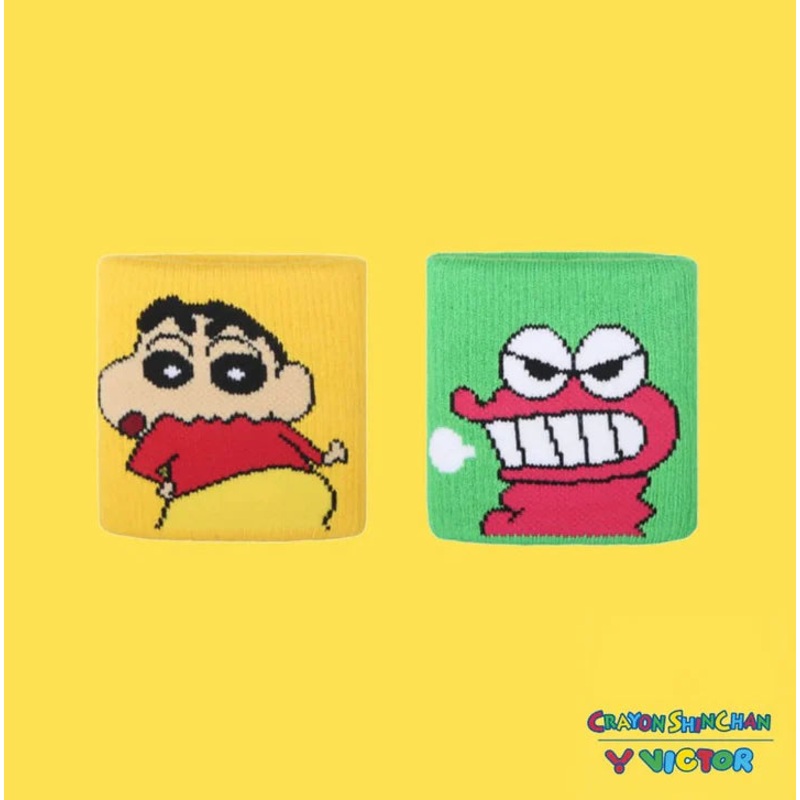 Victor X Crayon Shinchan Wristband (a pair)