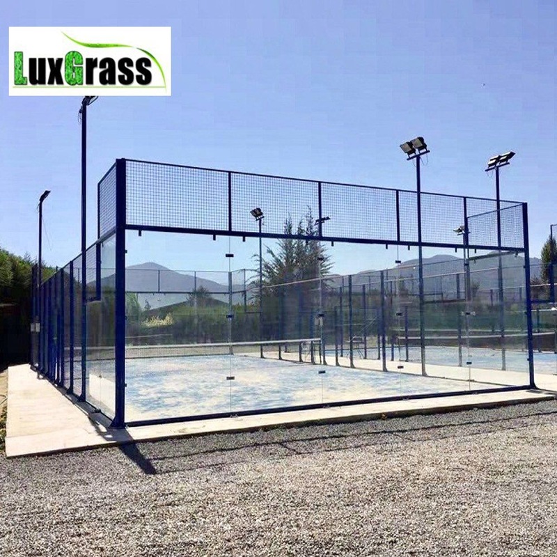 Custom Multi-Color Available Padel Tennis Court Panoramic