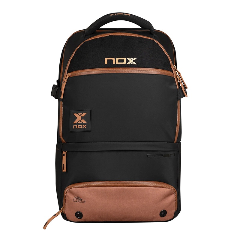 Luxry Opne Series Back Pack – Black/Brown