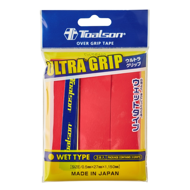 Toalson Ultra Grip 3-pak (Rd)