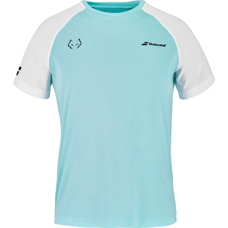 Babolat Crew Neck Tee Juan Lebron (Angel Blue/White)