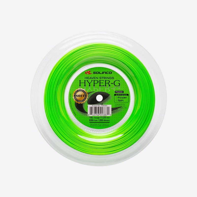 Solinco Hyper-G Soft 1.25mm – Green (+$26.00)