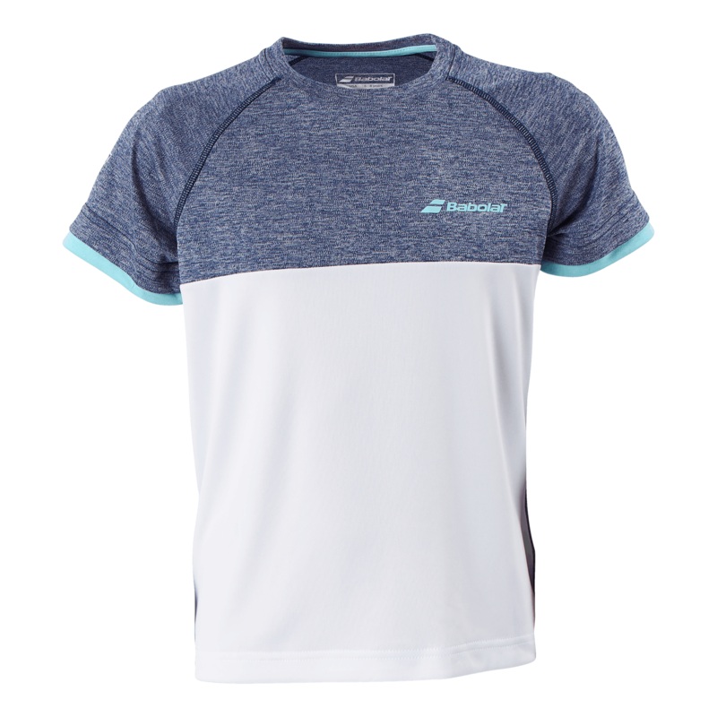 T-shirt Play Crew Neck White Blue