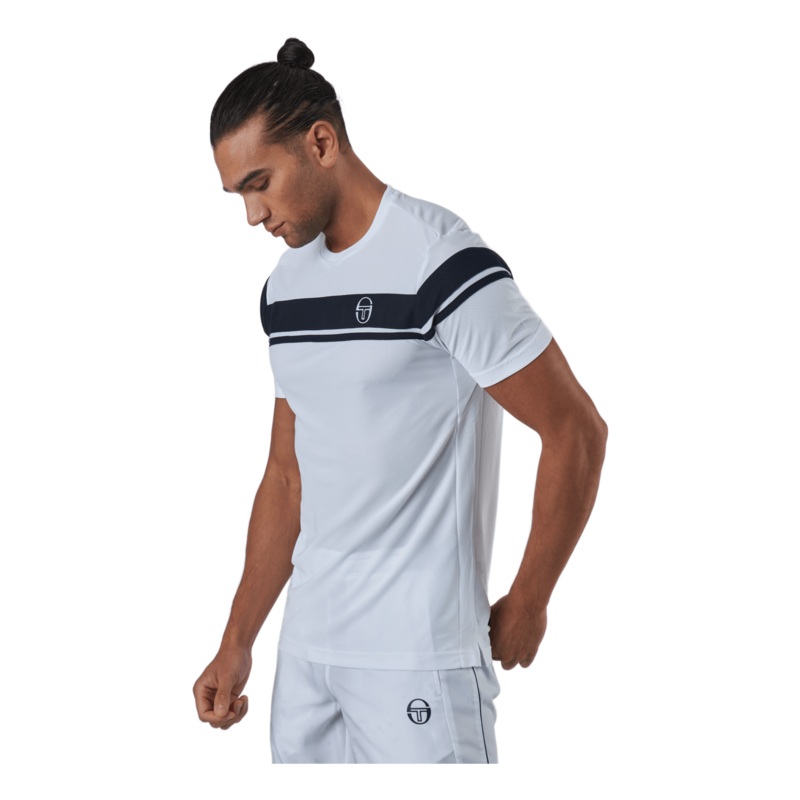 Young Line Pro T-shirt White/navy