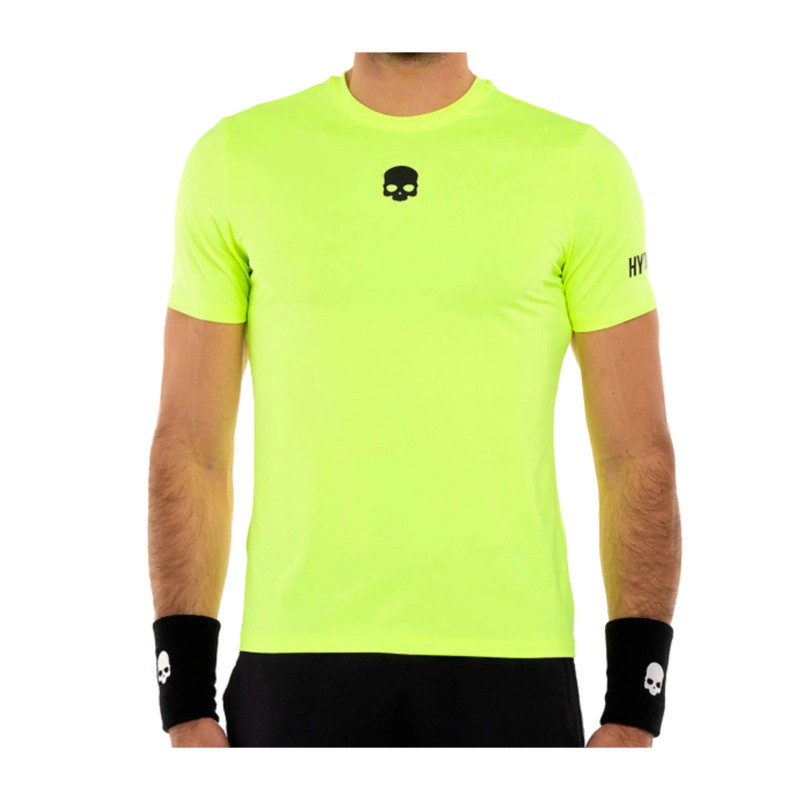 Hydrogen – T-Shirt de padel Basic Tech Jaune