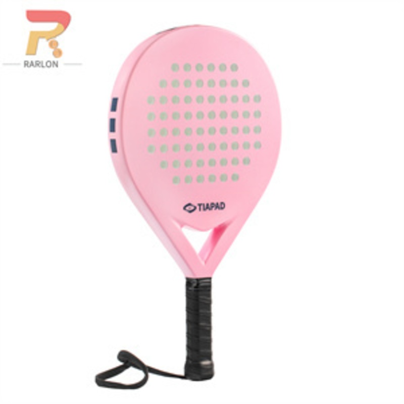 China Professional Factory Manufacturing Padel Racket Customize Glass Fiber Carbon Fiber Round Shape Padel Rackets