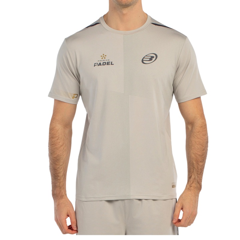 Bullpadel – T-Shirt de padel Buque Beige