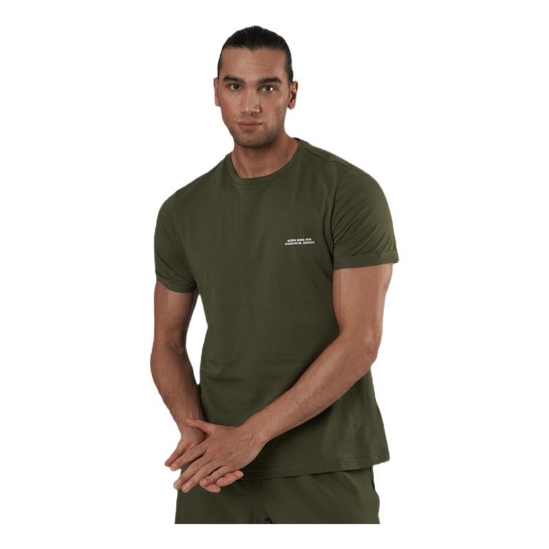 Sthlm Training Tee Green|S|M|L|XL