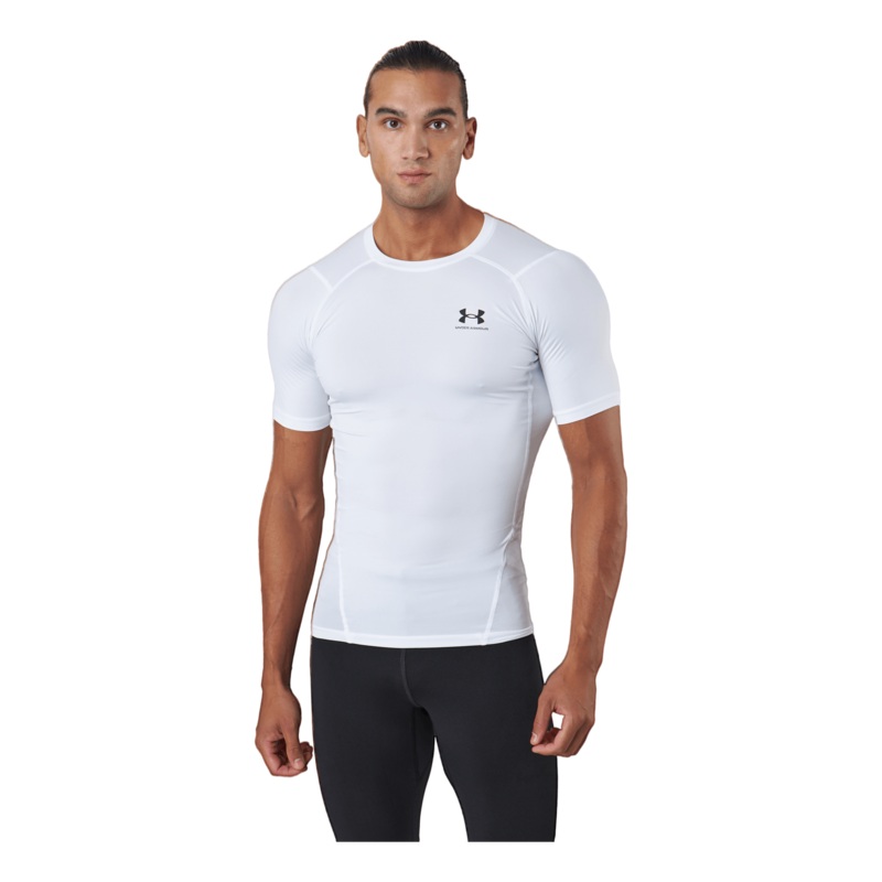Ua Hg Armour Comp Ss White|XS|S|M|L|XL|XXL