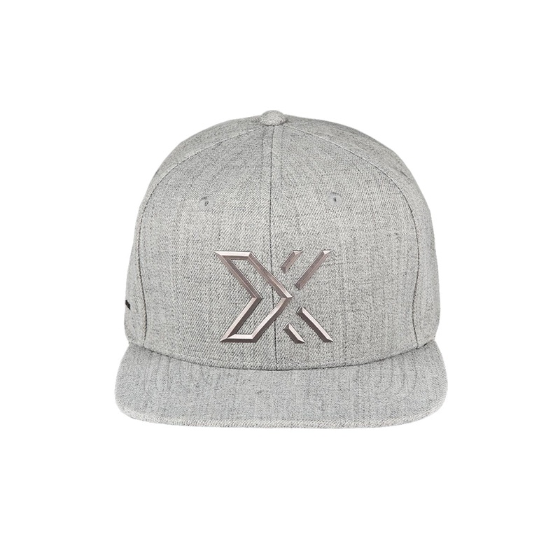 X Flat Cap  – Dark Grey|One Size