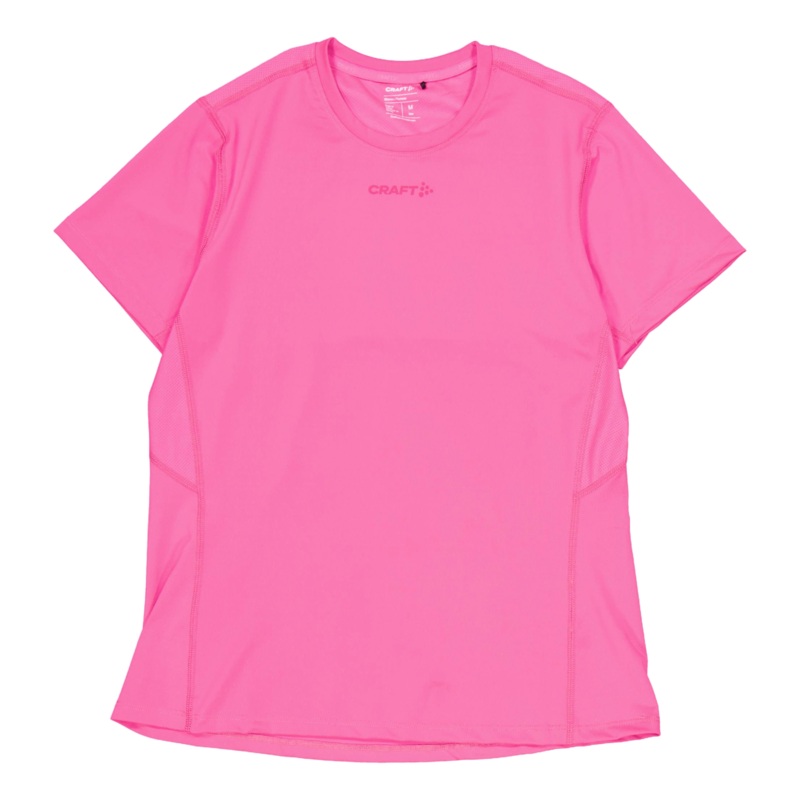 Adv Essence Ss Tee W Fuchsia|XS|S|M|L|XL