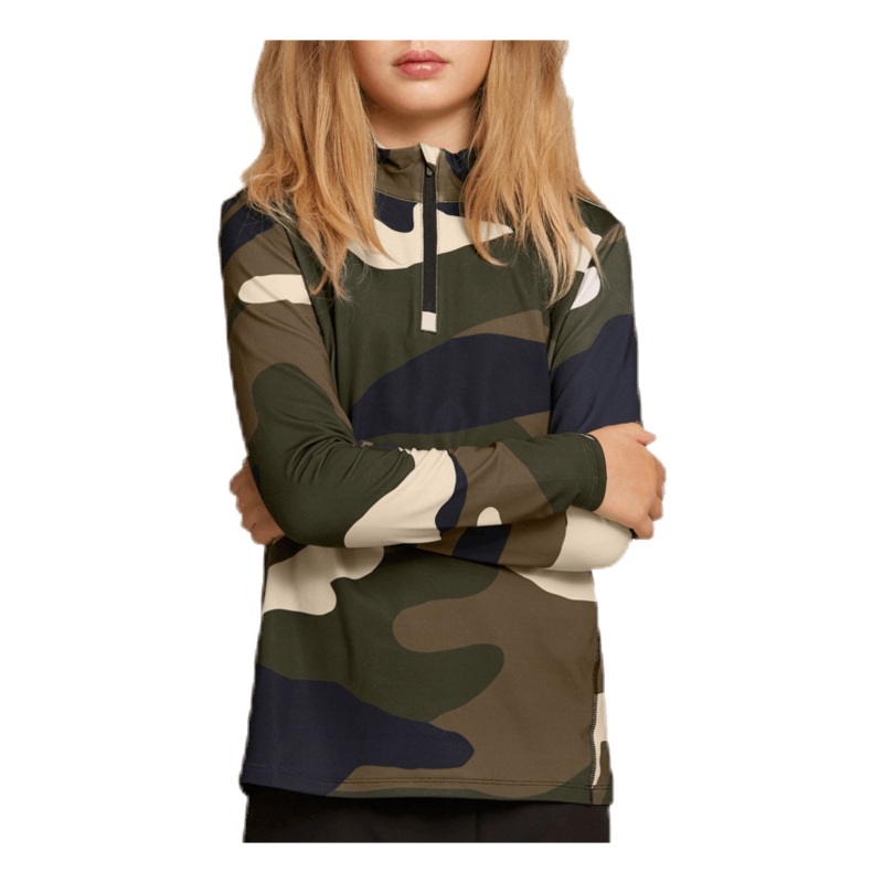 bjorn borg harald midlayer half zip jr camo
