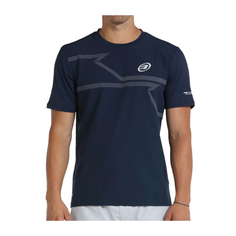 Bullpadel – T-shirt de padel Mitin Bleu Marine