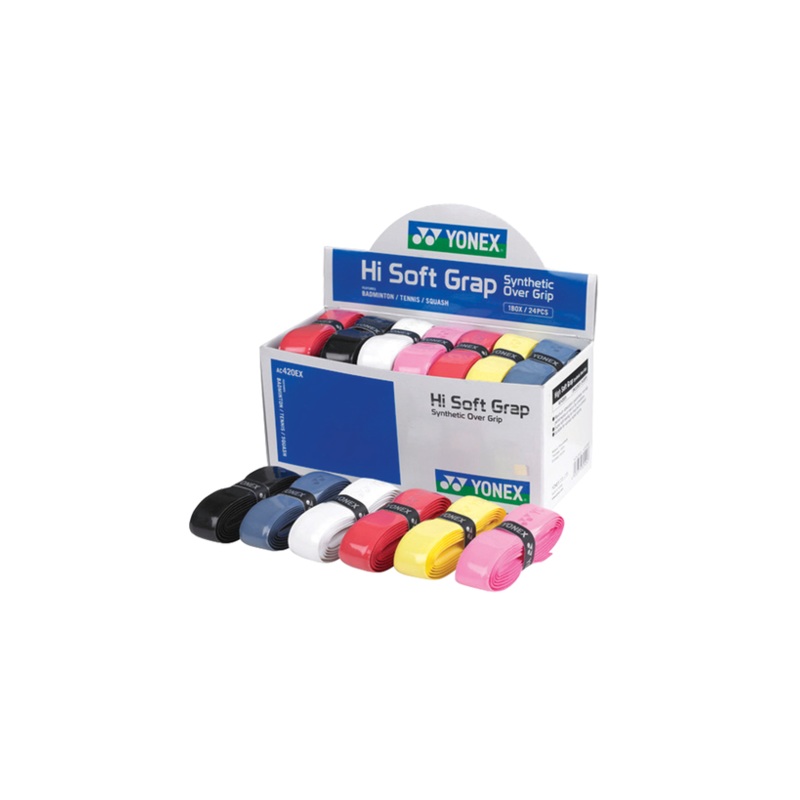 YONEX Hi Soft Grap Synthetic Over Grip (Box of 24)
