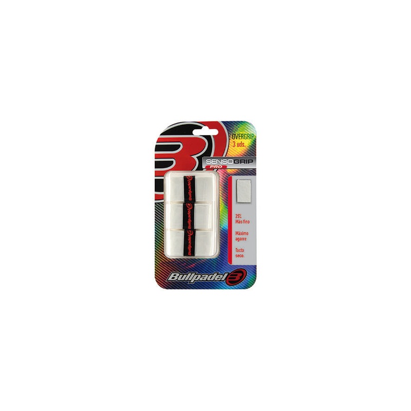 Bullpadel Overgrip 3-pack White