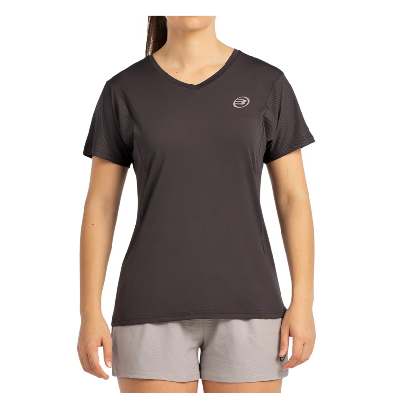 T-Shirt de padel Bullpadel Eches Noir