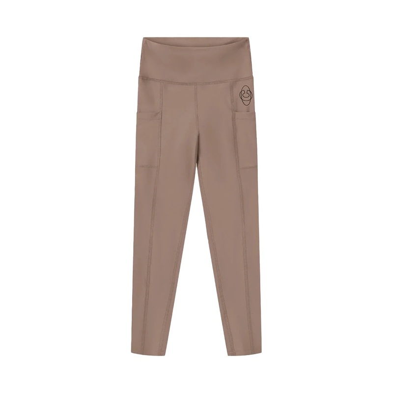 Active Long Tights Brown|Brown|XS|S|M|L