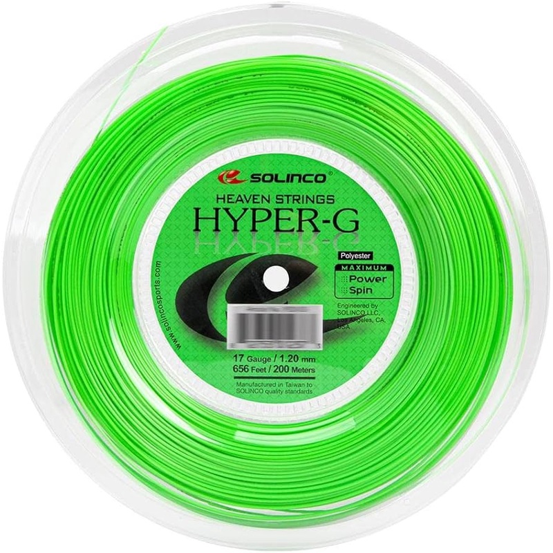 Solinco Hyper-G 1.20mm – Green (+$26.00)