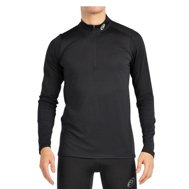 T-Shirt de padel manches longues Bullpadel Brise Noir