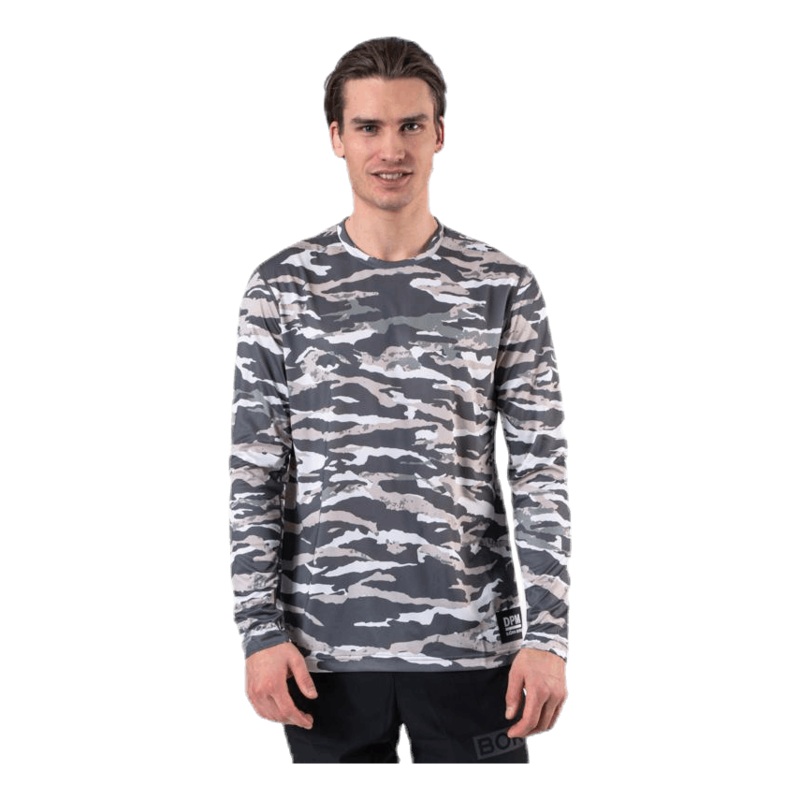 bjorn borg Axton LS Tee Green/Grey