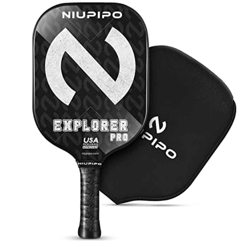 Niupipo Explorer Pro Graphite Pickleball Paddle N-01 Pro (USPA Approved)