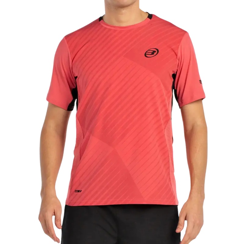 T-Shirt de padel Bullpadel Malmok Hibiscus