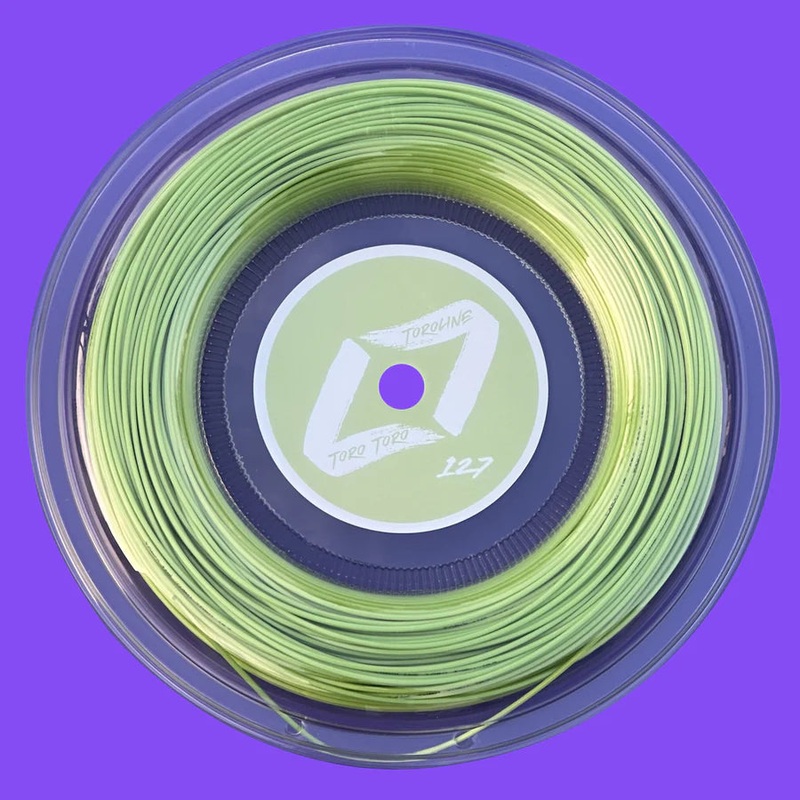Toroline Toro Toro 1.27 Tennis String (Matcha Green) Mini Reel 100M (String Only)