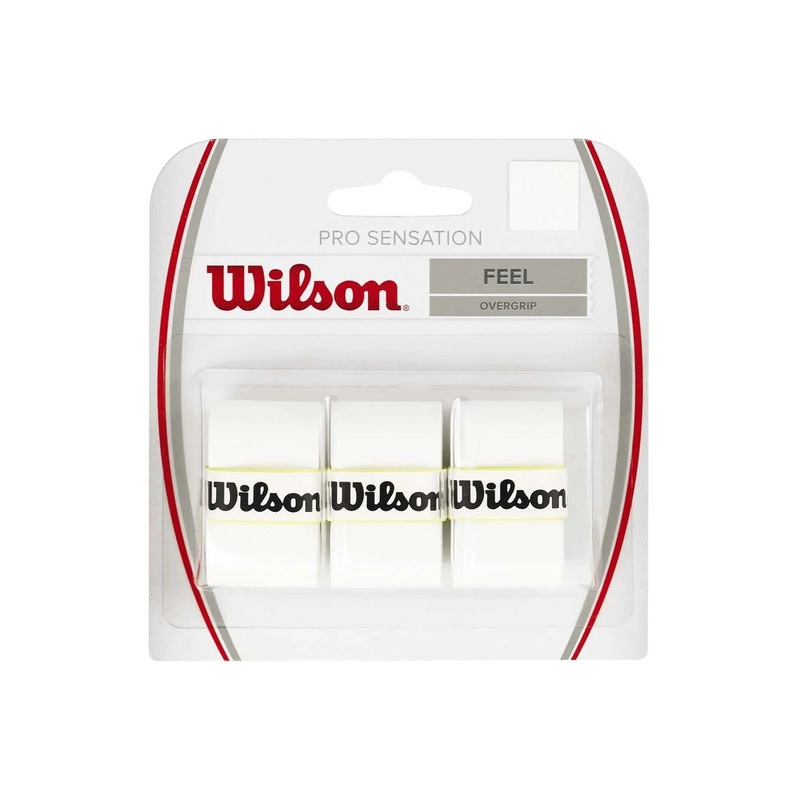 Wilson Pro Overgrip Sensation x 3 – White