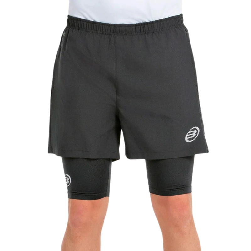 Bullpadel – Short de padel Meta Noir