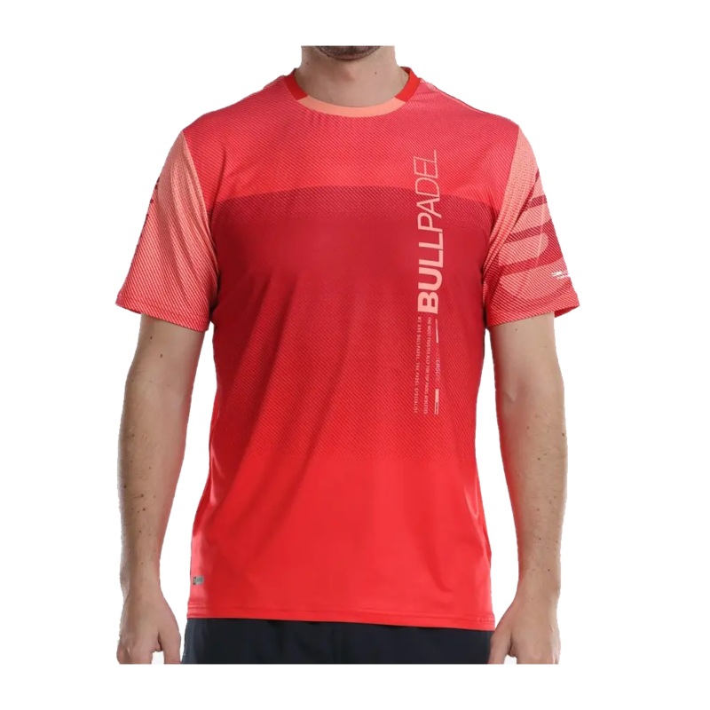 Bullpadel – T-shirt Nauru Rouge
