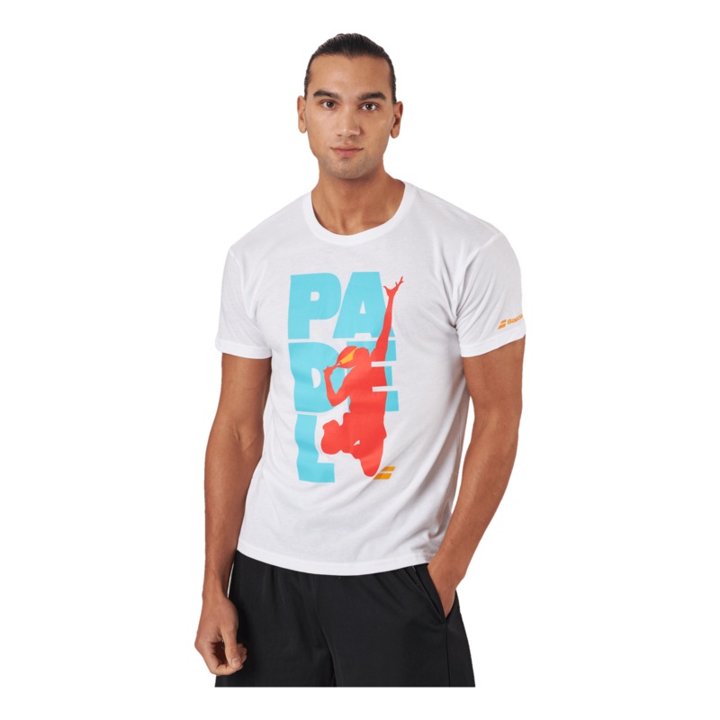 T-shirt Padel Cotton White|S|M|L|XL